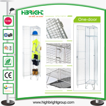 Zinc Compartment Wire Mesh Single Door Lockers